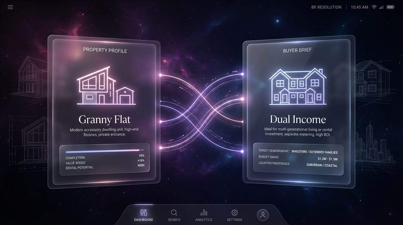 AI Brief Matching Interface